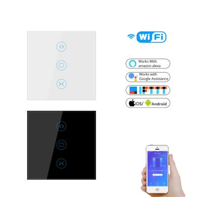 China Wholesale WiFi Remote Control Curtain LTIOT Tuya Smart Wifi Switches Switch Radio by Alexa home smart wifi touch switch for sale