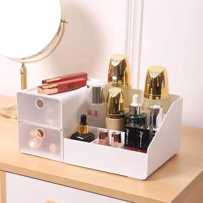 China Storage Classification On Sales Plastic Cosmetic Storage Box With Organizer Cosmetic Storage Drawers Makeup Storage Box Cosmetic Box for sale