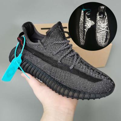 China Lightweight Wholesale Brand Sneakers Original Yeezy 350 V2 Putian Breathable Pulser Cushion Casual Running Shoes for sale