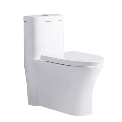 China Double-flush 3/6L fine quality ceramic WC double flush bathroom toilet set for sale