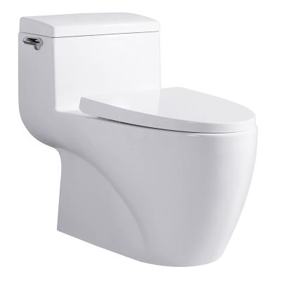 China Modern Double-Flux S Trap Ceramic Bowl 4.8L One Piece Toilet With Sink On Top for sale