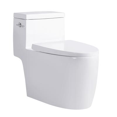 China Double-flush Side-pressing Modern Clean Ceramic Bowl Sanitary Toilet 51-60KG 4.8L Sit for sale