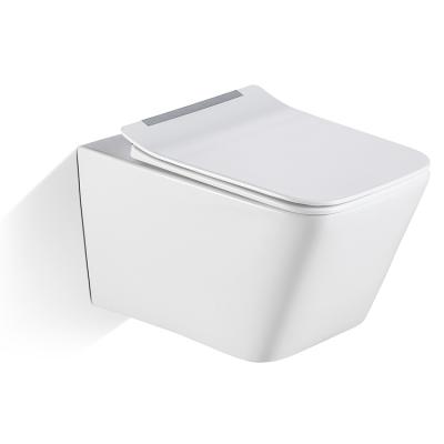 China Double-Flow Watermark&Wels&cUPC Exquisite Structure Manufacturing WC Washdown Ceramic Two Piece Toilet for sale