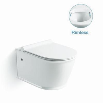 China Miscellaneous Tank Hidden Promotional Goods Using One Piece Ceramic Wall Hung Toilet Bowl for sale