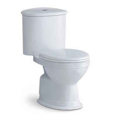 China Ceramic Double-Flow Wholesale Cheap Price WC Toilet Sets Two Piece Bathroom for sale