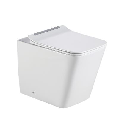 China Watermark&Wels Promotional High Quality Factory Wc Concealed Rimless Ceramic Cistern Toilet for sale