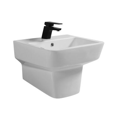 China High Grade Modern Sanitary Ware Modern Bathroom Wall-hung Bathroom Art Basin for sale