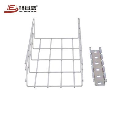 China Steel Anti Corrosion Outdoor Customized Powder Coated Stainless Steel 304/316 Superior Quality Wire Mesh Cable Tray for sale