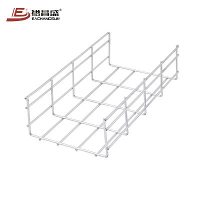 China Steel Stainless Steel Anti Corrosion Customized Superior Quality Electrical Powder Coated Wire Mesh Cable Tray for sale