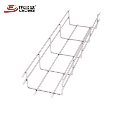 China Steel Customized Outdoor Waterproof Powder Coated Stainless Steel Superior Quality Wire Mesh Cable Tray for sale