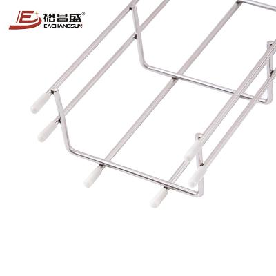 China Steel Superior Quality Rustproof Outdoor Stainless Steel Powder Coated Customized Wire Mesh Cable Tray for sale