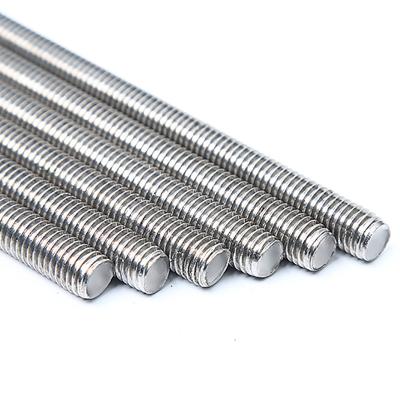 China General Industry Stainless Steel Threaded Rod Full - Thread Bar M2 M2.5 M3 M4 M5 M6 M8 M10 M12 M14 M16 M18 M20 Length 1m - 3m Threaded Rod for sale