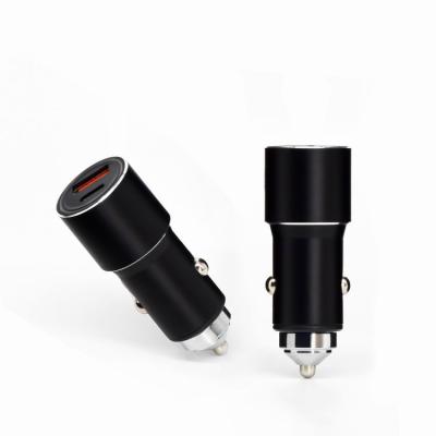 China Cell Phone Super Quality 2 Port Car Charger Palladium 20w Charging + QC3.0 Fast Charging In Box Packing for sale