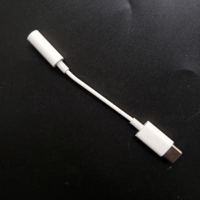 China Universal Headphones USB-C Earphone Jack Adapter Type-C to Audio Adapter 3.5mm Female Jack for sale