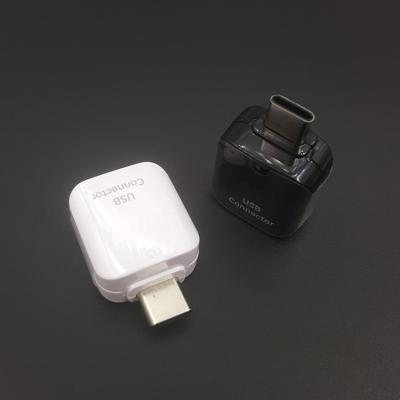 China Cheap Wholesale Price Type-c Mobile Phone OTG Connector Adapter With Competitive Price And Short Lead Time for sale