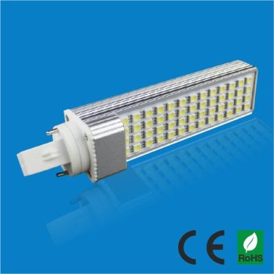 China Het hoge rendement ABS van het 8 wattsaluminium leidde bolverlichting, IP54 g24 geleide pl lamp Te koop