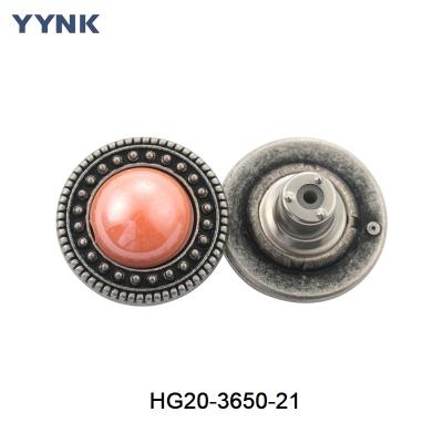 Chine 20 Years Metal Button Factory Direct Supply Good Price High Quality Custom Tack Button Zinc Alloy Jeans Button à vendre