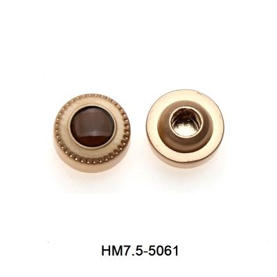 China Custom Design Metal Studs Rivets Brass Zinc Alloy Jeans Button Rivet for Jeans Clothing Pants Shirt for sale