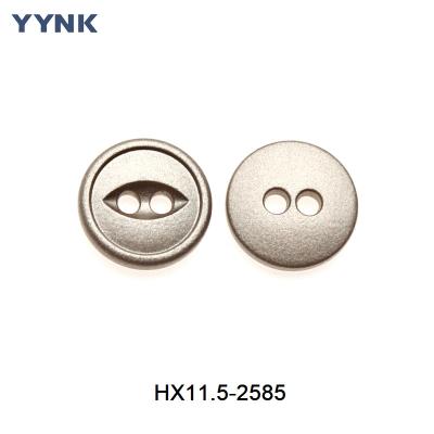 中国 Factory Wholesale 2 Holes Metal Sew on Buttons Custom Engraved Logo Zinc Alloy Shank Buttons for Shirt,Suit,Garment 販売のため