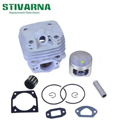 China Garden Spare Parts Cylinder Kit 43mm With Sustaining Cylinder Muffler Gasket Fit For 45CC 4500 Chainsaw for sale