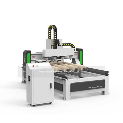 China Hotels 4 Axis CNC Router Carving Machine CNC Router 1325 With Rotary Woodwork for sale