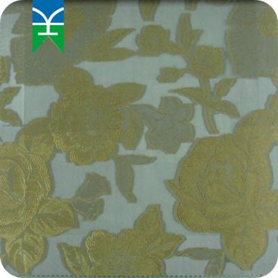 China Plain Color Dyed Fashion Jcquard Silk Fabric For Garment for sale