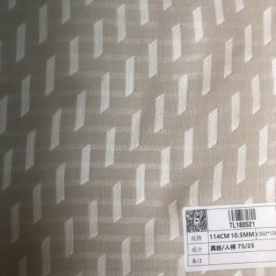 China Viable SILK&VISCOSE CLIPPER JACQUARD FABRIC 75/25 114CM 10.5MM TL180521 X360 for sale