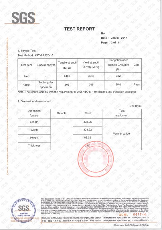 SGS-2 - Hebei Pikasa Jinchukou Trading Co.,Ltd