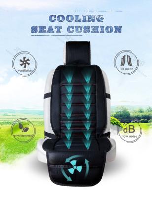 China UNIVERSAL Breathable 24V And 12V Summer Cooler Car Cooling Cushion Seats Cover With Fan for sale