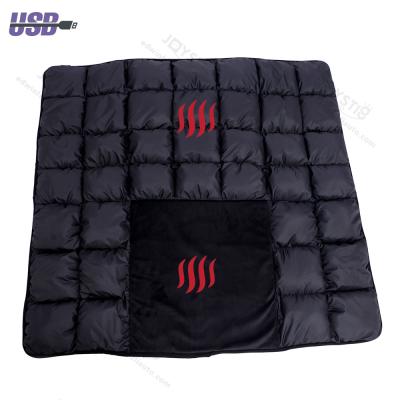 China USB Outdoor Foldable Foldable Beach Chair 5V Passionate Lazy Heating Folding Heating Pad For Camping Chair for sale