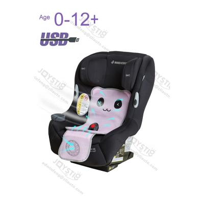 China Outdoor Carseat 3D Mesh 5V USB Children Kids Cooling Baby Stroller Car Seat Cover With Fan for sale