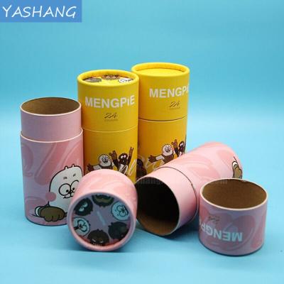 China Small Cylinder Oil Handmade Luxury Custom Mailer Cardboard Printing Mounted Custom Paper Shipping Cardboard Tube Box Packaging for sale