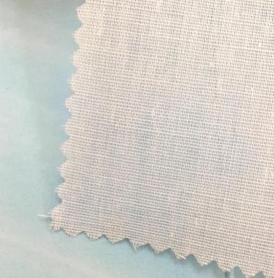 China Polyester Cotton T88M Adhesive Resin Woven Non Fusion Interlining for sale