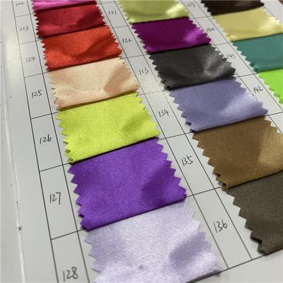 China Anti Pill Popular Color Satin Fabric for sale