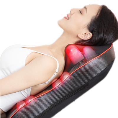 China High Quality Start Body One Head Massager Massage Cushion 0verheating Pad For Home Car for sale