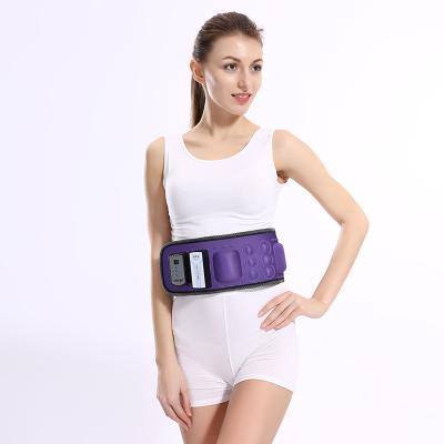 China Comfortable Wholesale Massager Belt Electric Fat Burning Slimming Weight Lose Sauna Belt Vibration Massage Burning Fat Lose for sale