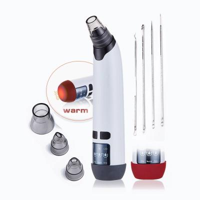 China New Arrivals Black Head Face Removal 2021 Vacuum Suction Beauty Device Blackhead Remover Cleaner Vacuum Kit for sale