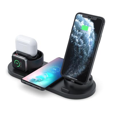 China 10W Mobile Phone Wireless Phone Chargers Fast Charging 3 in 1 Wireless Charger for iPhone Wireless Charger for sale