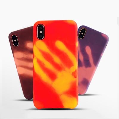 China 2019 Wholesale Mobile Phone Case New Arrival Thermal Induction Phone Case For iPhone For Call Phone Thermal Induction for sale