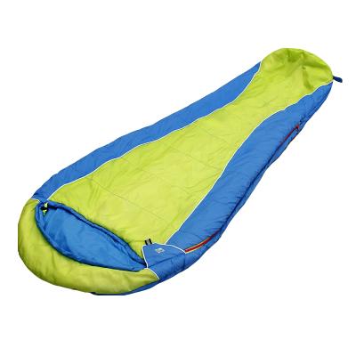 China Hot Sale Winter Mummy Inside Pocket Army Green Outdoor Camping Cotton Waterproof Sleeping Bag for sale