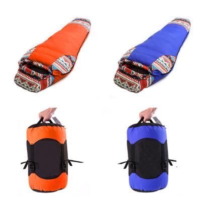 China Outdoor Portable Mummy Camping Cold Weather Mummy Sleeping Bag for sale