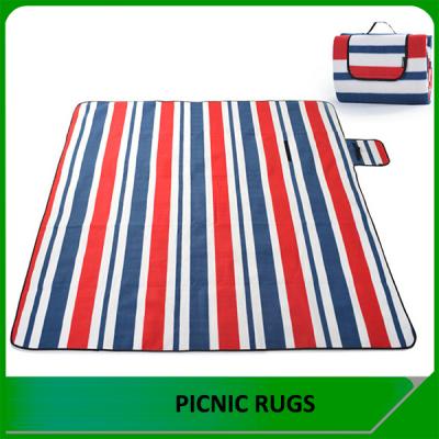 China Custom Weatherproof Waterproof Outdoor Rubber Backed Picnic Blanket for sale