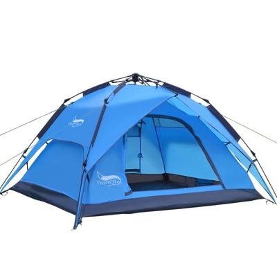 China Straight tying type camping tentrailer large family tents outdoor waterproof shade sport folding tent for sale