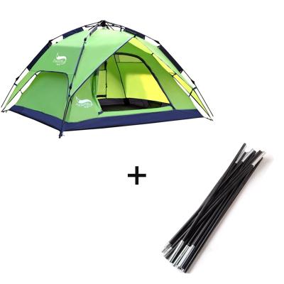 China Straight tether type camping tentrailer large family tents cheap price beach shade outdoor waterproof sport folding tent for sale