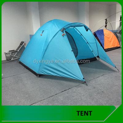 China Outdoor Family Double Layers 5-6 Person Camping Tent For Outdoor for sale