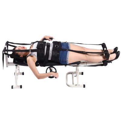 China Comfortable Comfortable Multifunctional Genuine Leather Body Stretching Device Cervical Traction Bed for sale