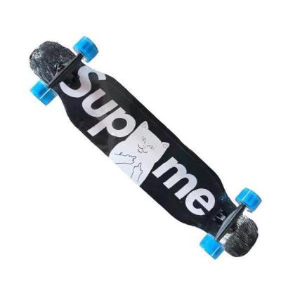 China Fashion Personality Drop Boarding 41 Inch 8 Ply Maple Full Board Dance Skate Board Long for sale