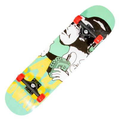 China Factory Wholesale Durable Kids Wooden Girl 24 Inch 7 Ply Kids Skateboard Complete Skate Board for sale