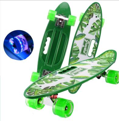 China Turnout Hand Shape Fish 24 Inch Plastic Skateboard Skate Park Factory Supply Cheap Skateboard for sale