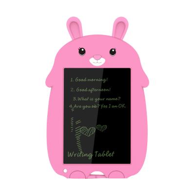 China The Electronic Writer Cartoon Pink Rabbit 100000 Periods Children Lifetime Professional Facts 9 Inch Ewriter Writing Board for sale